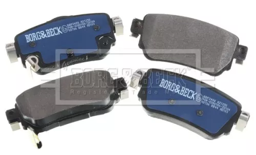 Borg and Beck Borg and Beck BBP2498 Rear Brake Pad Set Fits Nissan Renault Kadjar Koleos Leaf Qashqai X-trail 