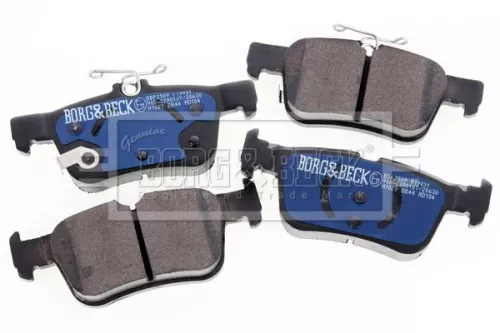 Borg and Beck Borg and Beck BBP2509 Rear Brake Pad Set Fits Ford Focus Galaxy Kuga Mondeo S-max 