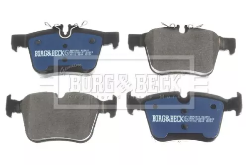 Borg and Beck Borg and Beck BBP2510 Rear Brake Pad Set Fits Mercedes C-class 