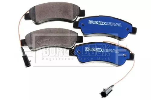 Borg & Beck Borg & Beck BBP2524 Rear Brake Pad Set Fits Citroën Fiat Opel Peugeot Vauxhall Boxer Ducato Jumper M 