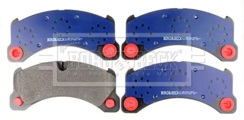 Borg and Beck Borg and Beck BBP2525 Front Brake Pad Set Fits Porsche Cayenne Macan 