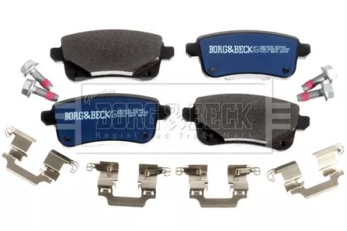 Borg and Beck Borg and Beck BBP2538 Rear Brake Pad Set Fits Nissan Renault Arkana Clio Grand Scénic Juke Megane Mega 