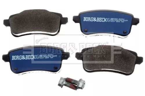 Borg and Beck Borg and Beck BBP2539 Rear Brake Pad Set Fits Mitsubishi Renault Asx Espace Grand Scénic Scénic Talism 