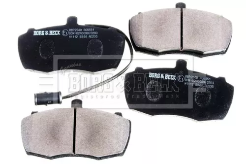 Borg & Beck Borg & Beck BBP2549 Front Brake Pad Set Fits Lti Tx 