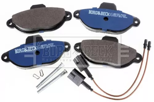 Borg & Beck Borg & Beck BBP2557 Front Brake Pad Set Fits Fiat Ford 500 Ka 