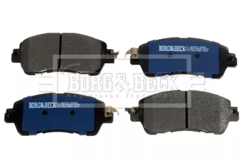 Borg and Beck Borg and Beck BBP2573 Front Brake Pad Set Fits Mazda 2 