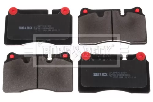 Borg and Beck Borg and Beck BBP2576 Front Brake Pad Set Fits Aston Martin Db9 Vantage 
