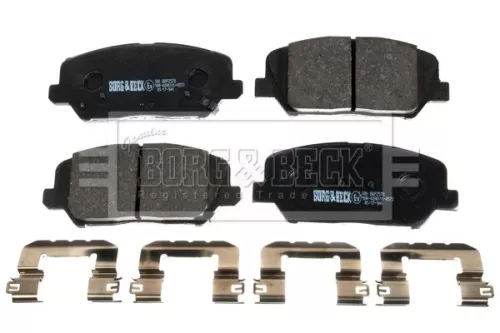 Borg and Beck Borg and Beck BBP2578 Front Brake Pad Set Fits Hyundai Kia Pro Cee'd Veloster 