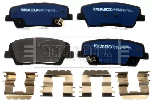 Borg and Beck Borg and Beck BBP2584 Rear Brake Pad Set Fits Kia Stinger 
