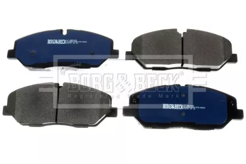 Borg and Beck Borg and Beck BBP2625 Front Brake Pad Set Fits Hyundai H350 