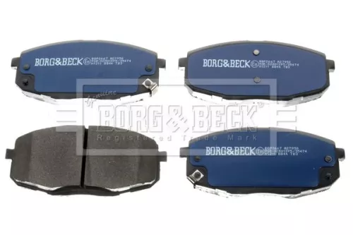 Borg & Beck Borg & Beck BBP2667 Front Brake Pad Set Fits Hyundai Kia Cerato Kona Seltos 