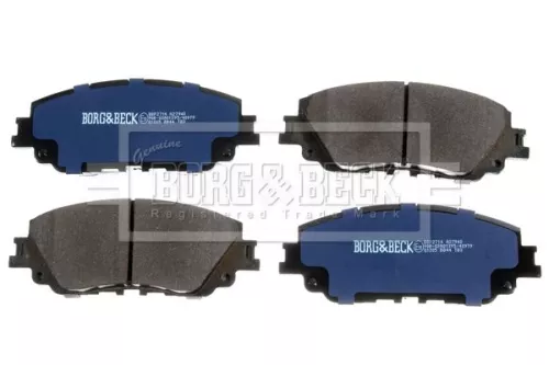 Borg & Beck Borg & Beck BBP2714 Front Brake Pad Set Fits Lexus Toyota Camry Corolla Cross Es Prius Rav 4 Ux 
