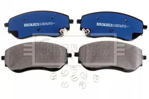 Borg and Beck Borg and Beck BBP2813 Front Brake Pad Set Fits Mercedes Nissan Navara Np300 X-class 