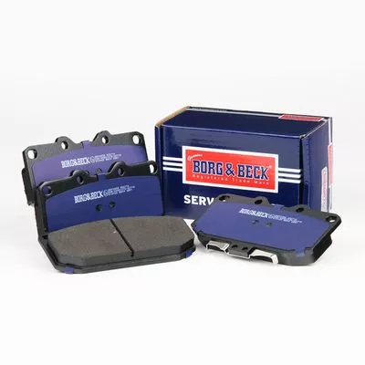 Borg and Beck Borg and Beck BBP2858 Front Brake Pad Set Fits Toyota Yaris 