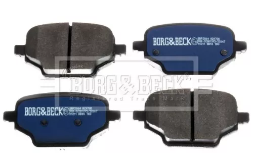 Borg and Beck Borg and Beck BBP2864 Rear Brake Pad Set Fits Citroën Fiat Opel Peugeot Toyota Vauxhall Berlingo Combo 