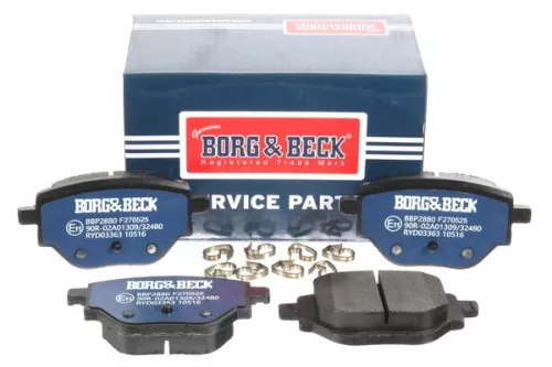 Rear Brake Pad Set Fits Citroën Opel Peugeot Vauxhall 2008 208 C4 C4 X Corsa