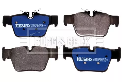 Borg and Beck Borg and Beck BBP2889 Rear Brake Pad Set Fits Bmw Mini 1 2 Clubman Countryman X2 