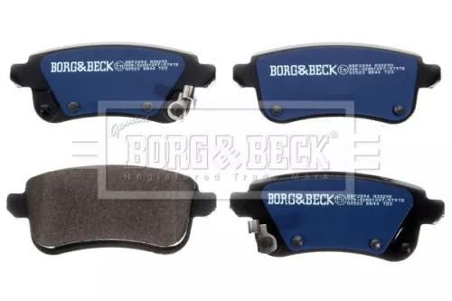 Borg and Beck Borg and Beck BBP2894 Rear Brake Pad Set Fits Renault Captur Talisman Zoe 