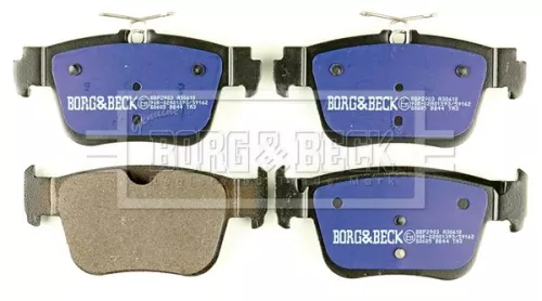 Borg and Beck Borg and Beck BBP2903 Rear Brake Pad Set Fits Audi Cupra Ford Seat Skoda Vw A3 A3 Allstreet Caddy Cadd 