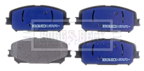 Borg and Beck Borg and Beck BBP2908 Front Brake Pad Set Fits Mitsubishi Renault Asx Captur Espace Grand Scénic Megan 