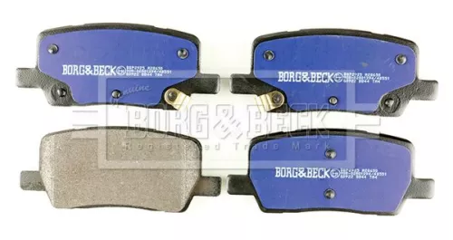 Borg and Beck Borg and Beck BBP2925 Rear Brake Pad Set Fits Tesla Model S Model X 