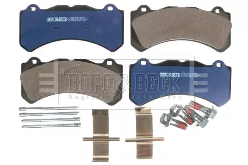 Borg and Beck Borg and Beck BBP2935 Front Brake Pad Set Fits Volvo S60 V60 