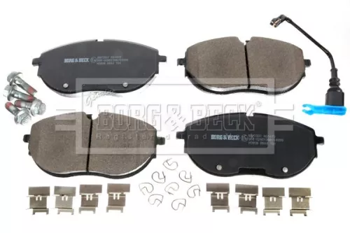 Borg and Beck Borg and Beck BBP2937 Front Brake Pad Set Fits Vw California Multivan Transporter Transporter T6 / Car 