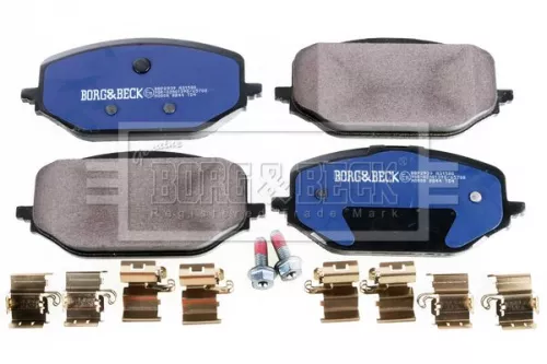 Borg and Beck Borg and Beck BBP2939 Front Brake Pad Set Fits Citroën Ds Fiat Opel Peugeot Toyota Vauxhall 3008 308 3 