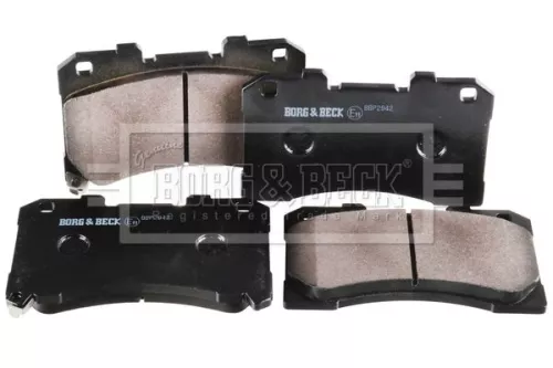 Borg and Beck Borg and Beck BBP2942 Front Brake Pad Set Fits Toyota Yaris 