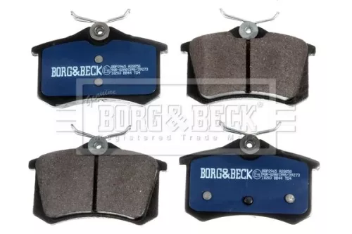 Borg & Beck Borg & Beck BBP2965 Rear Brake Pad Set Fits Citroën Mg Peugeot Berlingo Multispace Mg Hs Mg Zs Partn 