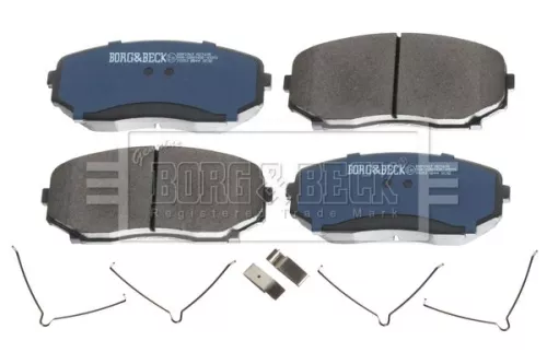Borg and Beck Borg and Beck BBP2967 Front Brake Pad Set Fits Mazda Mitsubishi Cx-5 Eclipse Cross L200 / Triton 