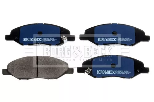 Borg and Beck Borg and Beck BBP2969 Front Brake Pad Set Fits Nissan Cube 