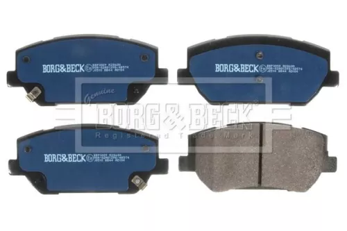 Borg and Beck Borg and Beck BBP3009 Front Brake Pad Set Fits Hyundai Kia I30 Optima Santa Fé 