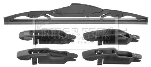 Borg & Beck BW10R.10 Rear Wiper Blade Fits Citroen Dacia 2 4008