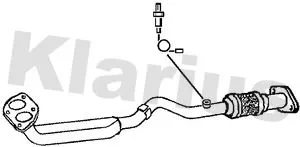 Klarius Front Exhaust Pipe For Alfa Romeo 155 Gtv Spider