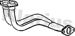 Klarius Front Exhaust Pipe For Opel Vauxhall Astra Corsa Tigra Vectra