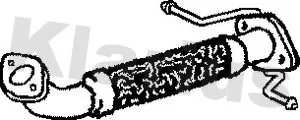Klarius Front Exhaust Pipe For Ford Mondeo