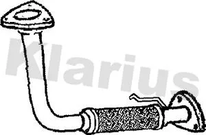 Klarius Front Exhaust Pipe For Mg Rover 25 45 Mg Zr Mg Zs Streetwise