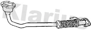 Klarius Front Exhaust Pipe For Fiat Doblo