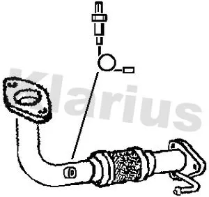 Klarius Front Exhaust Pipe For Honda Accord