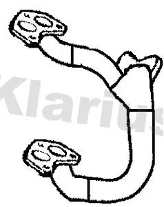 Klarius Front Exhaust Pipe For Subaru Forester Impreza Legacy Legacy Outback Out