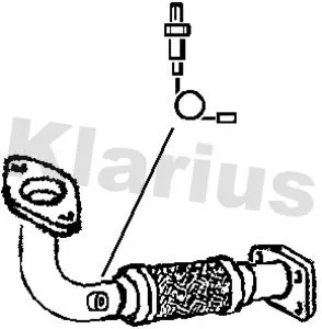 Klarius Front Exhaust Pipe For Honda Accord