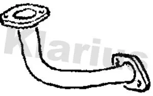 Klarius Front Exhaust Pipe For Toyota Avensis