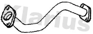 Klarius Front Exhaust Pipe For Toyota Avensis