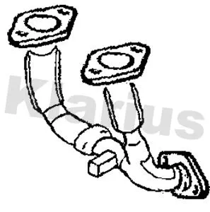 Klarius Front Exhaust Pipe For Suzuki Grand Vitara