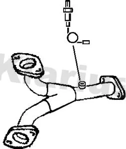 Klarius Front Exhaust Pipe For Mitsubishi Pajero