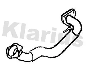 Klarius Front Exhaust Pipe For Vw Transporter