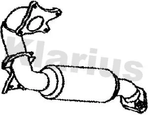 Klarius Front Exhaust Pipe For Mazda 5