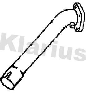 Klarius Front Exhaust Pipe For Bmw X3