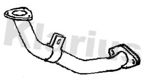 Klarius Front Exhaust Pipe For Ford Ranger